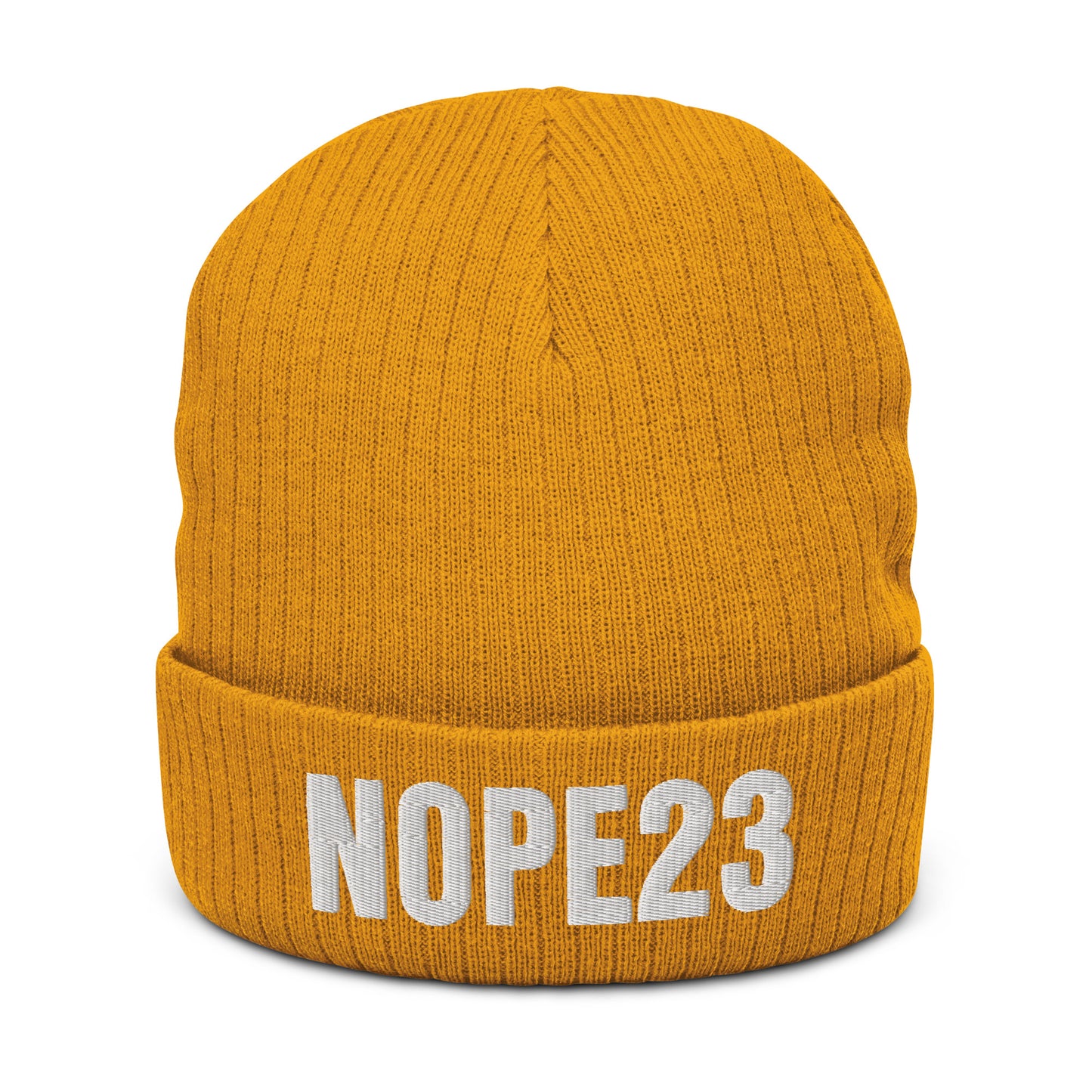 N23 MUSTY Ribbed knit beanie